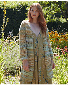 Lang Yarns vest breien van Secret Garden (Punto 68, m10)