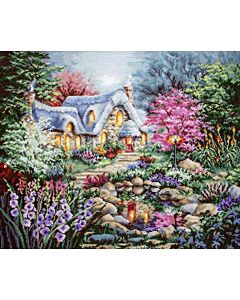 Borduurpakket  Cottage Pond Letistitch 915