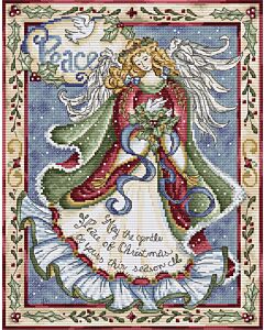 Borduurpakket Letistitch  Peace  988 met telpatroon