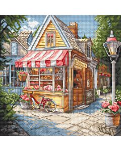 Letistitch borduurpakket Patisserie L8098 telpatroon