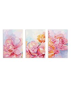 Letistitch borduurpakket 3st. 'roses' L9930 telpatroon