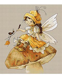 Luca-s borduurpakket The Fairy  om te borduren b1109