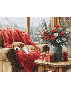 Luca-s borduurpakket 'christmas moment' B711 telpatroon