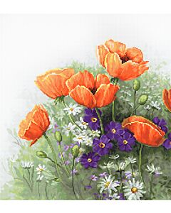 Luca-S borduurpakket trio & blooms borduren ba2316