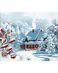 Momentos Magicos borduurpakket frosty evening M-385 telpatroon 
