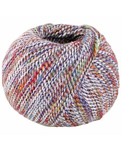 Lana Grossa Maglia kleur 4 (zwart gestreept/multicolor)
