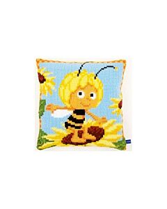Maja de bij op zonnebloem I van studio 100 vervaco pn-0154467