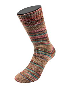 Lana Grossa Meilenweit Caprese kl.7032 (bruin/groen/roze/terracotta)
