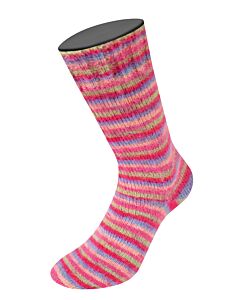Lana Grossa Cosy Socks Multi Stripes kleur 152