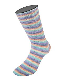 Lana Grossa Cosy Socks Multi Stripes kleur 153