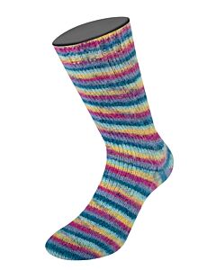 Lana Grossa Cosy Socks Multi Stripes kleur 155