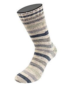 Meilenweit Black Denim Mix kleur 4656 van Lana Grossa