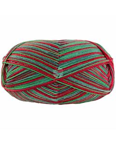 Lana Grossa Meilenweit Christmas kl.621 6-draads sokkenwol is speciaal voor de feestdagen uitgebracht