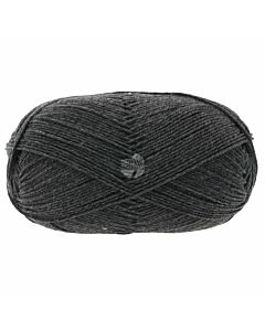 Lana Grossa Meilenweit Merino Extrafine Uni kl.2403 (donkergrijs)