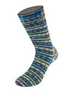 Lana Grossa Meilenweit Punto kl.6301 (wit/bordeaux/geel/blauw)