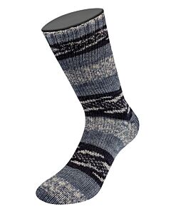 Lana Grossa Meilenweit Denim Mix kl.9638 is een 6-draads sokkenwol.