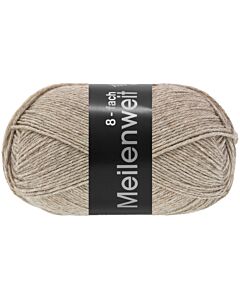 Lana Grossa Meilenweit Uni kl.9567 is een 8-draadse sokkenwol