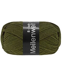 Lana Grossa Meilenweit Uni kl.9570 is een 8-draadse sokkenwol (rood) in 150gram bolletjes