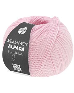 Lana Grossa Meilenweit Alpaca kl.2021 (paars) sokkenwol 