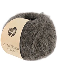 Natural Alpaca Lungo kleur 21 (donkergrijs) van Lana Grossa
