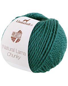 Lana Grossa Natural Lama Chunky kleur 6 (donkerpaars)