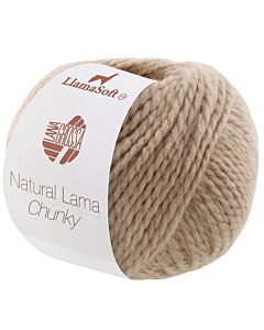 Lana Grossa Natural Lama Chunky kleur 6 (donkerpaars)