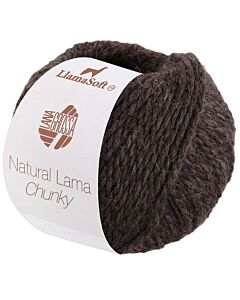 Lana Grossa Natural Lama Chunky kleur 6 (donkerpaars)