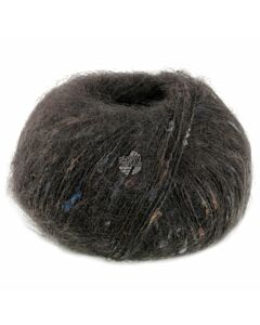 Lana Grossa Natural Superkid Tweed kl.624 (donkergrijs tweed)