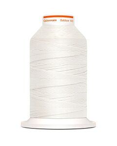Gütermann Outdoor naaigaren kleur 1005 (wit)