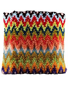 Pako Knoop / borduurkussen Zigzag  012.003