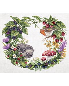 Borduurpakket Panna Summer Wreath 1757 
