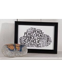 Borduurpakket peace van Permin