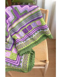 Haakplein PentaPatch CAL 2024 van Durbale Comfy kleur Levant