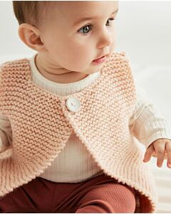 Phildar baby gilet breien van Phil Looping (254,m23)