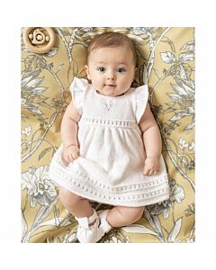 Phildar baby jurkje breien van Phil Super Baby (196, m21)