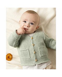 Phildar baby vest met zakjes breien van Phil Rustique (196, m16)