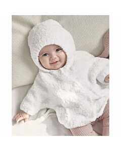 Phildar baby zacht vest met capuchon breien van Phil Douce (200, m27)