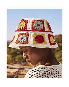 Phildar dames hoed haken van Coton 4 (213, m11)