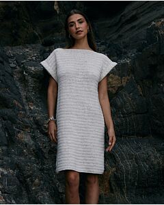 Phildar dames jurk breien van Love Cotton (240, m13a) | C.R. Couture