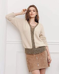 Phildar dames trui breien uit boek 183 model 15