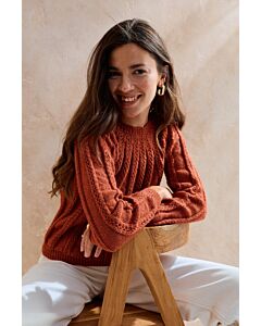 Phildar dames trui rondbreien van Phil Soie Merinos (270,m14)