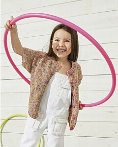 Phildar kinder jasje breien van Phil Rainbow (199,m2)
