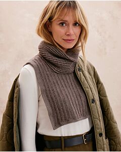 Phildar kraagsjaal haken van Phil Soie Merinos (265,M12)