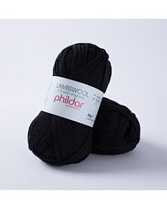 Phildar Lambswool 51 kl.Noir breigaren