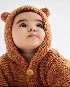 Phildar makkelijk baby vest met oortjes breien van Phil Douce (254,m12)