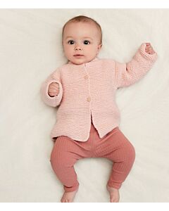 Phildar makkelijk baby vestje breien van Phil Imaginaire 3,5 (269,m8)