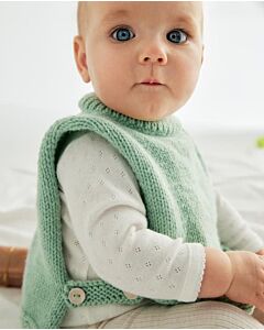 Phildar makkelijke baby spencer breien van Partner 3,5 (254,m14)