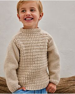 Phildar stoere kindertrui breien van Phil Lambswool (263,m12)