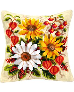 Vervaco kruissteek borduurkussen herfstboeket  pn-0008757