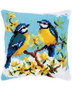 Borduurpakket kruissteekkussen pimpelmezen Vervaco pn-0145669
